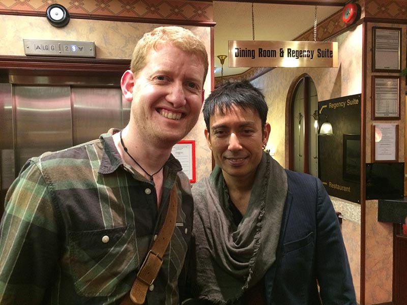 Damian Surr (Gingermagic) and Cyril (Japanese Magician)