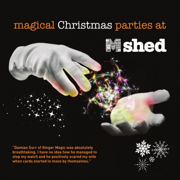 Damian Surr - Gingermagic at the M Shed, Bristol Magician